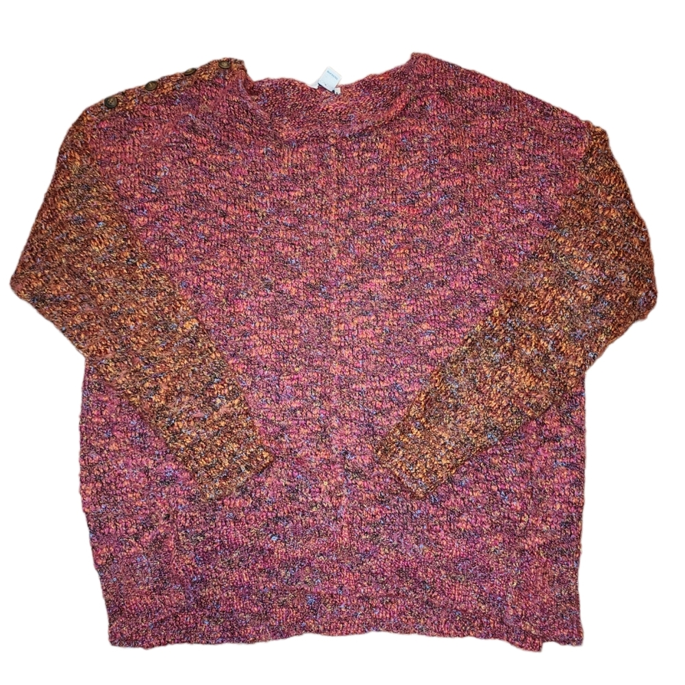 Sundance XL pink orange sweater ladies